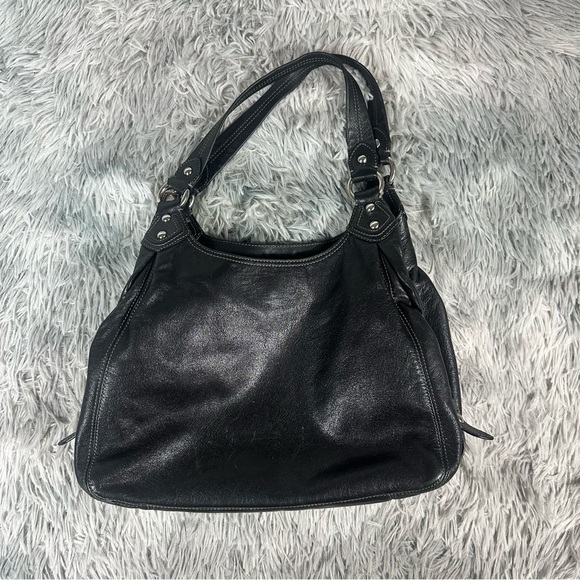 Y2K Coach Black Classic Madison Tote # C1082-14336 - Picture 7 of 9